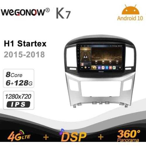 Android 10.0 6G+128G Ownice K7 Car autoradio Multimedia for Hyundai H1 Startex 2015 - 2018 radio system unit 360 Panorama 4G LTE