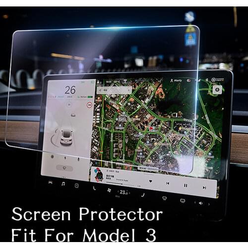 Car Accessories Center Control Touchscreen Navigation Touch Screen Protector For Tesla Model 3