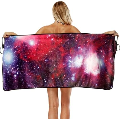 Quick Dry Stripe Absorbent Microfiber Large Bath Beach Towel for Adults Printed Women Swimwear Beach Cover 70*150cm