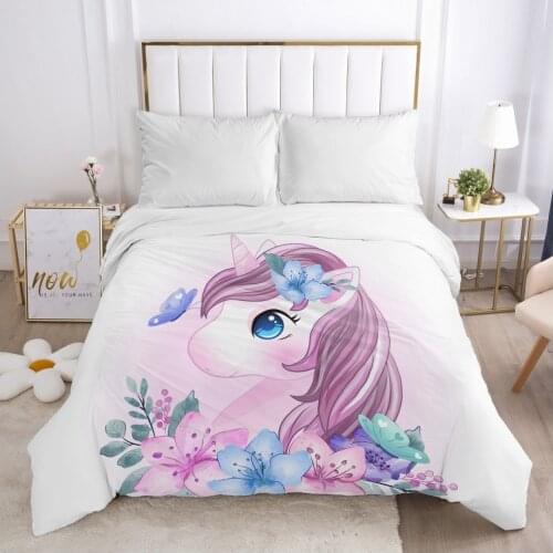 Cartoon Childrens Duvet cover Quilt/Blanket/Comfortable Case Bedding for kids baby boy girls 140x200 for Home Car good