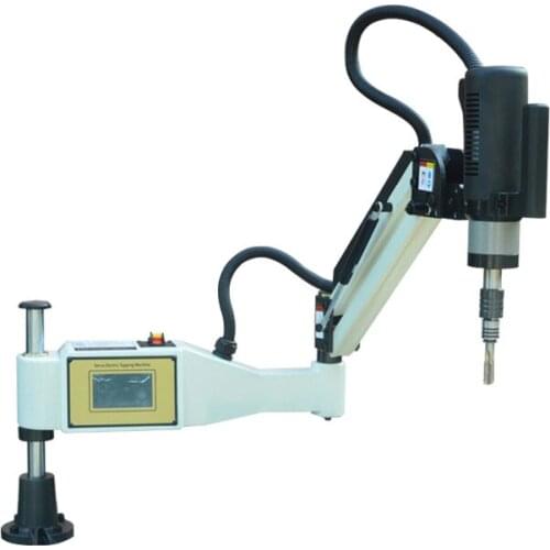 Electric vertical tapping machine Blind hole intelligent rocker CNC Automatic tapping machine Touch screen version