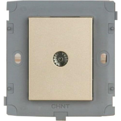 CHINT Electric NEW2K TV Socket Module Light Champagne Gold For Residential/General-Purpose Free Shipping