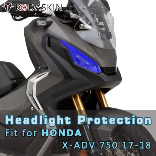 KODASKIN Motorcycle ABS Front Headlight Cover Protection screen lens for Honda X-ADV 750 2017-2018