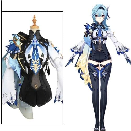 Animi Genshin Impact Cos Eula Yan Fei Five Star Cosplay Appropriately Restore The Role Game Anime Full Costume for Woman