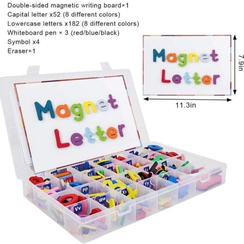 Magnetic Letters 10/26PCS Alphabet ABC Learning Numbers For Fridge Educational Toys Refrigerator Set Magnets O2S5