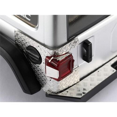 Metal Tail Light Protective Cover Lamp Corner Protector for 1/10 Axial SCX10 III RC Car Accessories