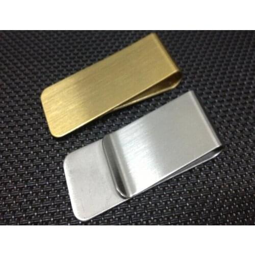 Fashion Classic Money Clip High Quality Stainless Steel Money Clips Cash Clamp Holder Wallet Mens Gift Jewelry Accessory 100pcs