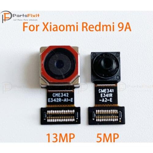 Original Rear Camera Module 13MP 5MP for Xiaomi Redmi 9A Main Facing Camera Module Flex Back Camera Replacement Spare Parts
