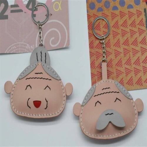 Cartoon Keychain Pendant Handmade Wood Mold Cutting Practical 2021 Diy Ornament Steel Mold Suitable For Die Cutting Machine