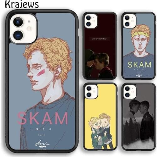 Krajews Tv Skam Isak & Even soft Phone Case Cover For iPhone 5s SE 2020 6s 7 8 plus X XS XR 11 12 mini pro max coque Shell