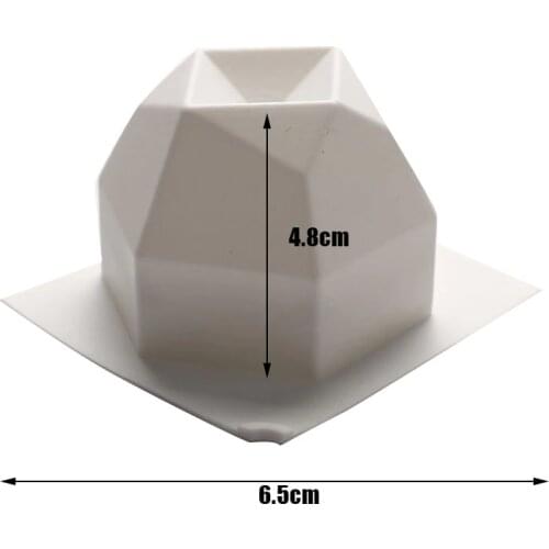 Creative Handmade Eight-Joint Multilateral Diamond Face Cube Candle DIY Mold