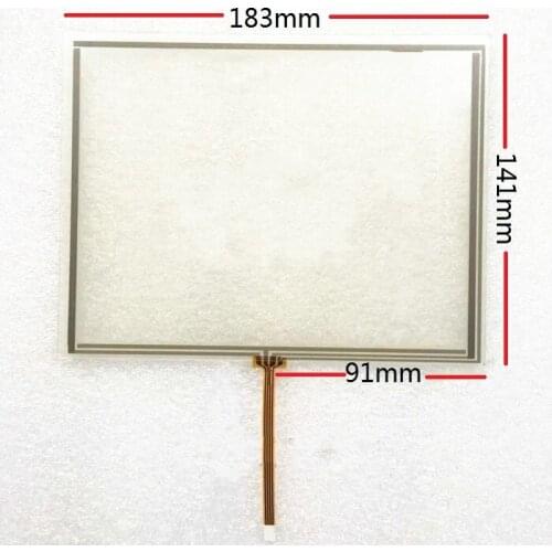 New 8-inch four-wire resistive touch standard screen is applicable to the outer screen of industrial integrated machine 183*141m