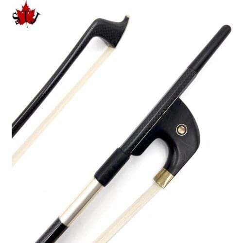 Strong Strong plaid Carbon Fiber Germany style double bass bow 3/4