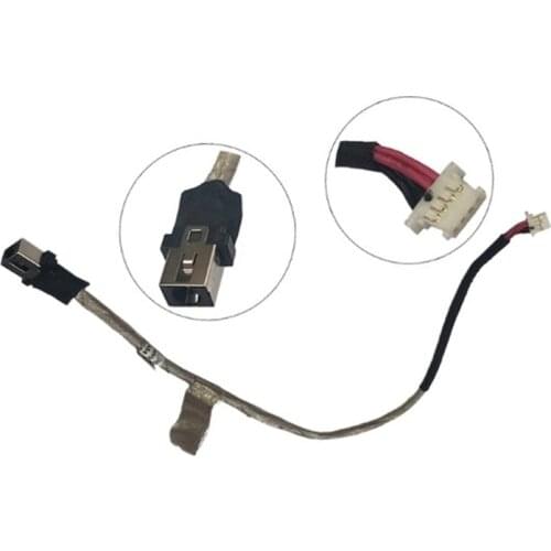 ORIGINAL For LENOVO IDEAPAD FLEX 4-1470 4-1570 4-1580 510S-14ISK DC AC POWER JACK HARNESS CABLE SOCKET DC30100W500 DC02002D100