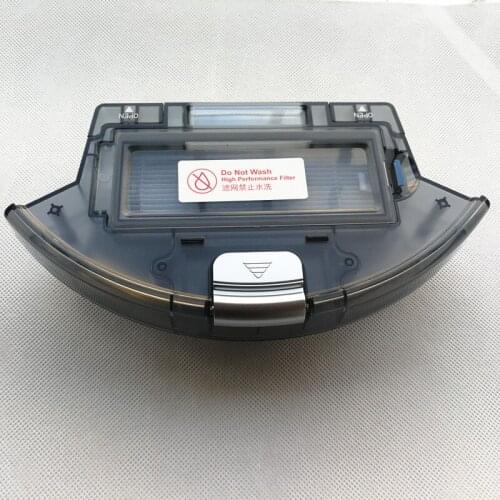 Dust Box Bin Primary HEPA Filter for ILIFE A8 Robot Vacuum Cleaner Parts Dustbin Box Include Filters