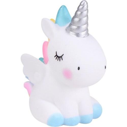 Pink Horse Pony Unicorn Birthday Cake Decoration Unicorn Party Kids Animal Toys Home Accessories
