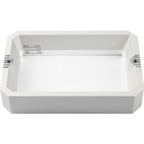 Aluminum Material Rack Resin Tank for Prusa I3 DLP SLA 3D Printer Resin Vat with FEP Film for Prusa SL1 3D Printer