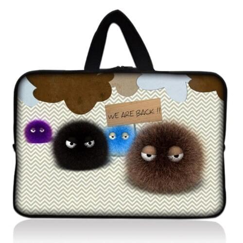 Fuzzy Ball Laptop Bag for Macbook air 11 13 Pro 15 case laptop Sleeve for Huawei Matebook X Pro Xiaomi Lenovo 13.3" Bag 15.6