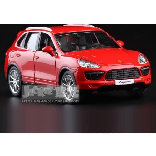 High Simulation Exquisite Diecasts&Toy Vehicles: RMZ city Car Styling Cayenne Luxury SUV 1:36 Alloy Diecast Model Pull Back Cars