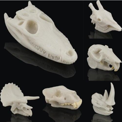 Aquarium Resin Skull Decoration, Fishing Tank Reptile Living House Cave Family Daily Decor Ornament Photo Props