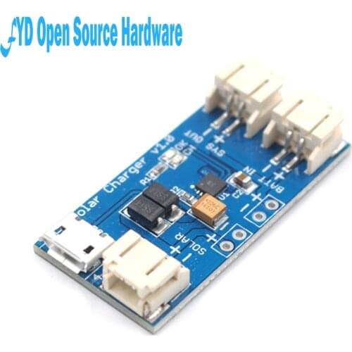 1pcs Mini Solar Lipo Charger Board CN3065 Lithium Battery Charge Chip DIY Outdoor Application Kit Charging Board Module