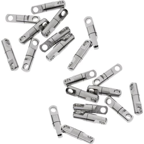 20Pcs Fishing Swivels Ball Rotary Ring Bearing Fishing Swivels Connectors