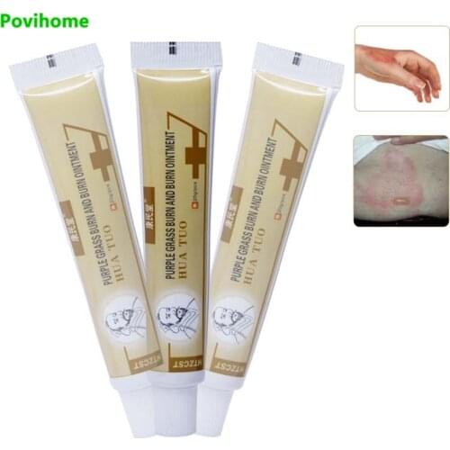 3pcs Burn Scar Repair Cream Anti-infection Cream Antibacterial Wound Analgesic Ointment Herbal HuaTuo Pain Relief Ointment
