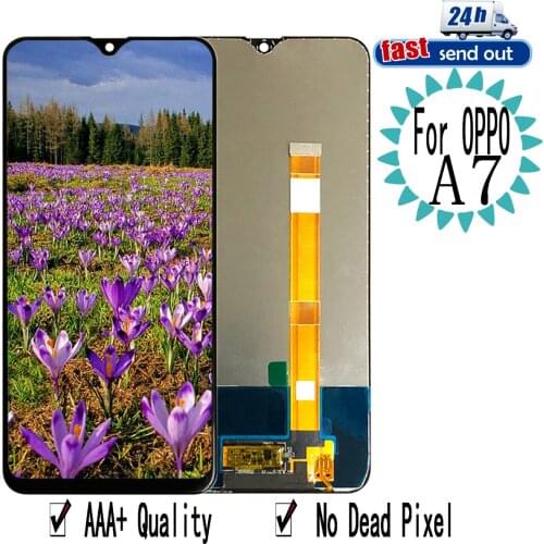 6.2" A7 LCD For OPPO A7 LCD Display Touch Screen Digitizer Assembly Replacement For OPPO A7