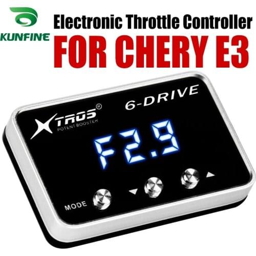 Car Electronic Throttle Controller Racing Accelerator Potent Booster For CHERY E3 Tuning Parts Accessory