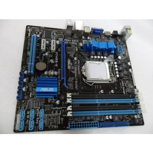 Used,Asus P7H55-M Motherboard Intel H55 Socket LGA 1156 i3 i5 i7 DDR3
