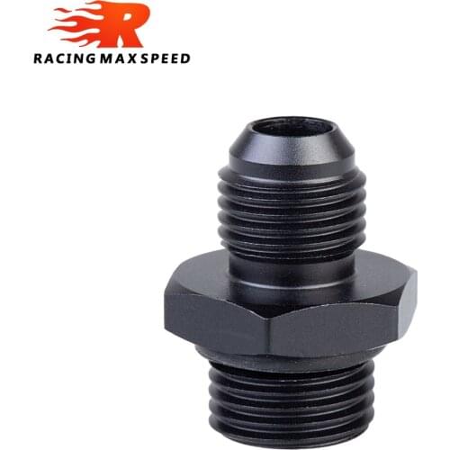 Free shipping High Quality Male 6 AN 6 to M12x1.25 M14x1.5 M16x1.5 Metric straight fitting