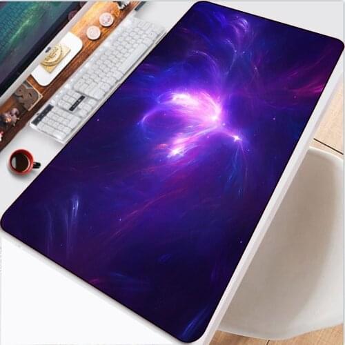 Customized Starry Sky Large Mouse Pad Xxl Gamer Laptop Mini PC Keyboard Mat Gaming Accessories Mousepad Desktop Pad Gaming Desk
