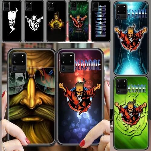 Hardcore Wizard thunderdome Phone case For Samsung Galaxy Note 4 8 9 10 20 S8 S9 S10 S10E S20 Plus UITRA Ultra black soft funda