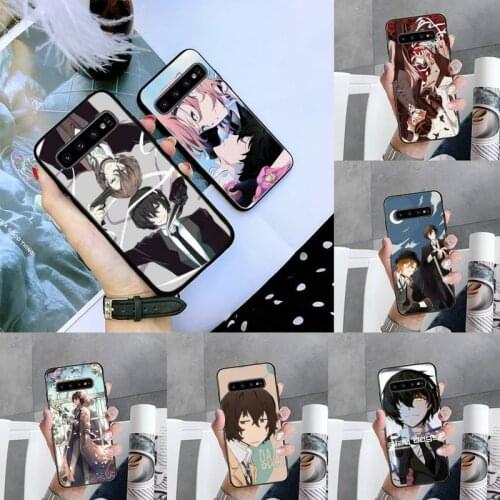 Anime Bungou Stray Dogs Phone Case For Samsung S6 S7 edge S8 S9 S10 e plus A10 A50 A70 note8 J7 2017