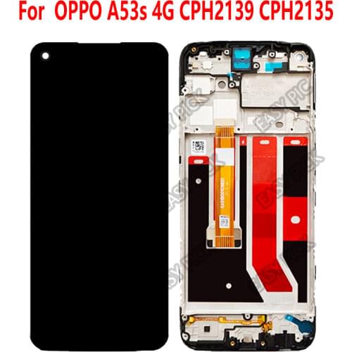 For OPPO A53s 2020 CPH2139 CPH2135 LCD Display Touch Screen Digitizer Assembly Free Tools For Oppo A53s 2020