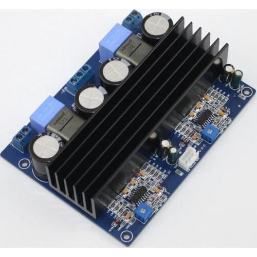 IRS2092 DC50V 200W + 200W Class D dual channel digital power amplifier board