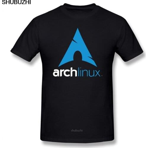 Linux T Shirt Arch Linux Merchandise T-Shirt Men Letter Basic Tee Shirt Funny Short Sleeve Casual T Shirts Streetwear sbz8464