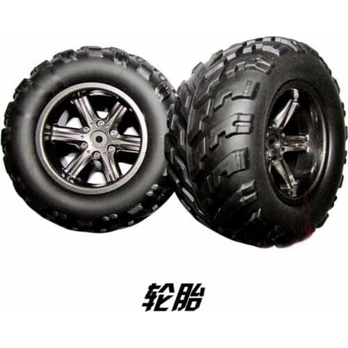 JYRC 9115 S911 RC Monster Truck Spare Parts Tyres With Sponge 15-ZJ01 2pcs or 4pcs