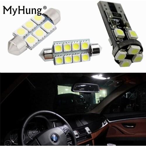 White LED interior light Kit Package for BMW X5 E70 2007-2014 23 pcs