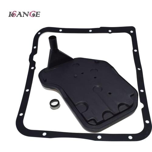 ISANCE Automatic Transmission Oil Filter + Pan Gasket 24208576 For Cadillac Chevrolet Isuzu Pontiac Astro Escalade Camaro Blazer