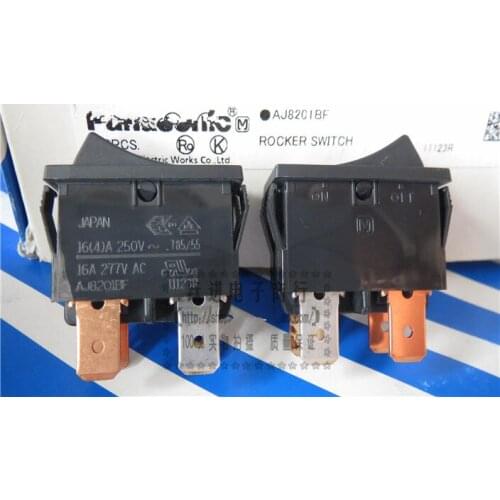 Original new 100% AJ8201BF high current 16A rocker switch 4pin 2 gear
