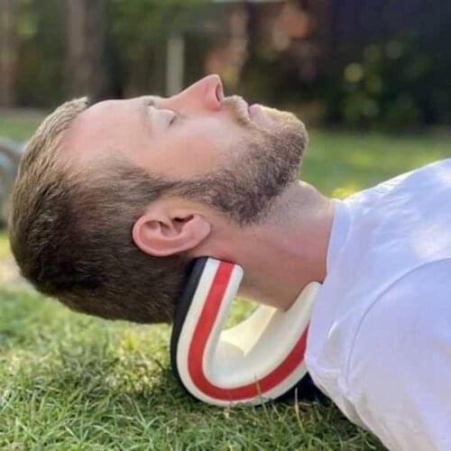 Hot Neck Stretcher Cervical Traction Pillow Cervical Traction Tube Neck Devices Orthopedic Traction Pillow Relief Neck S