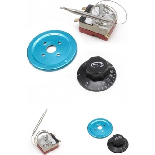 250V 16A Temperature Controller 30-110 Celsius Thermostat Knob Capillary Switch A6HB