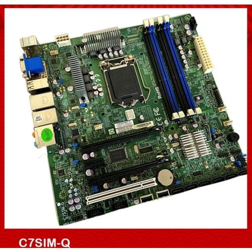 Server Motherboard For Supermicro for C7SIM-Q LGA1156 Q57 H57 H55 Fully Tested, Good quality