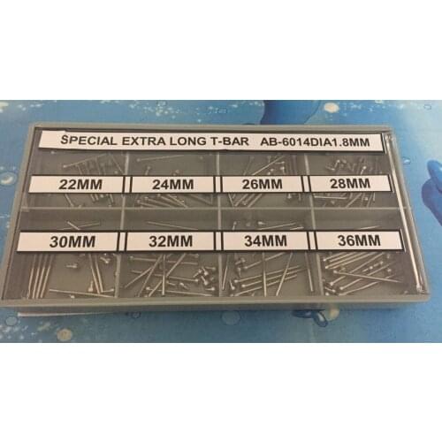 Free Shipping 80 PCs Stainless Steel Band To Case Friction Pin Assortment Extra Long With 1.5/1.8mm Bar