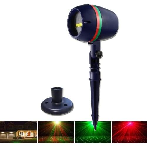 Outdoor Starlight Stage Light Christmas Party Prom Elf Mini Laser Projector Garden Star Performance Stage Light