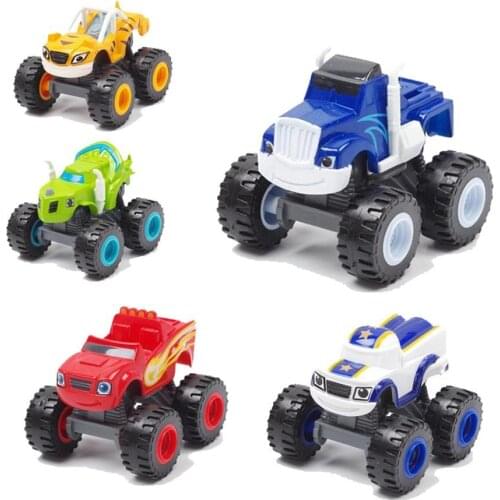High Quality Blaze Toy the monster machines Vehicle Toy Racer Car Truck Transformation Toys Gifts for Kid Children Birthday Gift