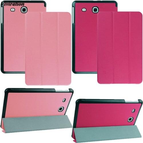 PU Leather Protective Cover Magnetic Case Coque Capa For Samsung Galaxy Tab E 9.6 Inch T560 T561 SM-T560 SM-T561 Tablet PC Case