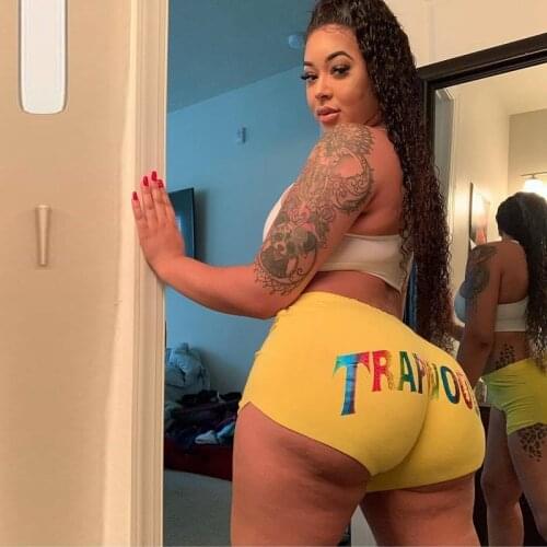 Women Stretch Biker Bike Shorts Workout Spandex Leggins Knee Length Short Trousers Women Summer Slim Shorts Womens