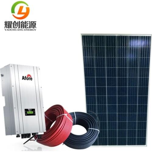15KW Growatt 3 phase MPPT on grid inverter solar panel home solar power generator system